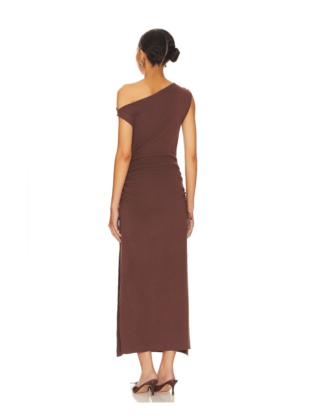 Lioness Original Sin Midi Dress in Chocolate - Picture 3 of 8